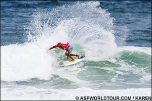 Kelly Slater in Runde 3