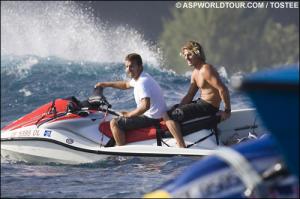 Andy nach seinem berraschenden letzten Platz im ersten Heat