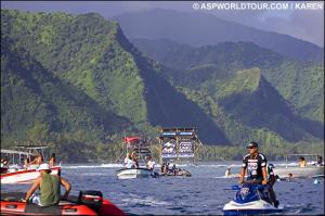 Tahiti - landschaftlich eine der aufregendsten Locations der Tour