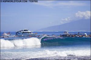 Der Channel von Teahupoo