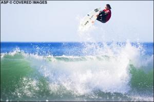 Andy Irons mit dem Air des Tages