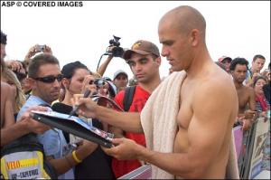 Kelly Slater - vergangene Woche in Frankreich