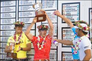 Joel Parkinson (Aus),  Andy Irons (Haw), Fred Patacchia (Haw)