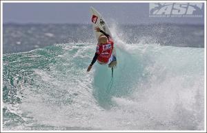 Kelly Slater(USA) zeigte uns noch einmal dass er...